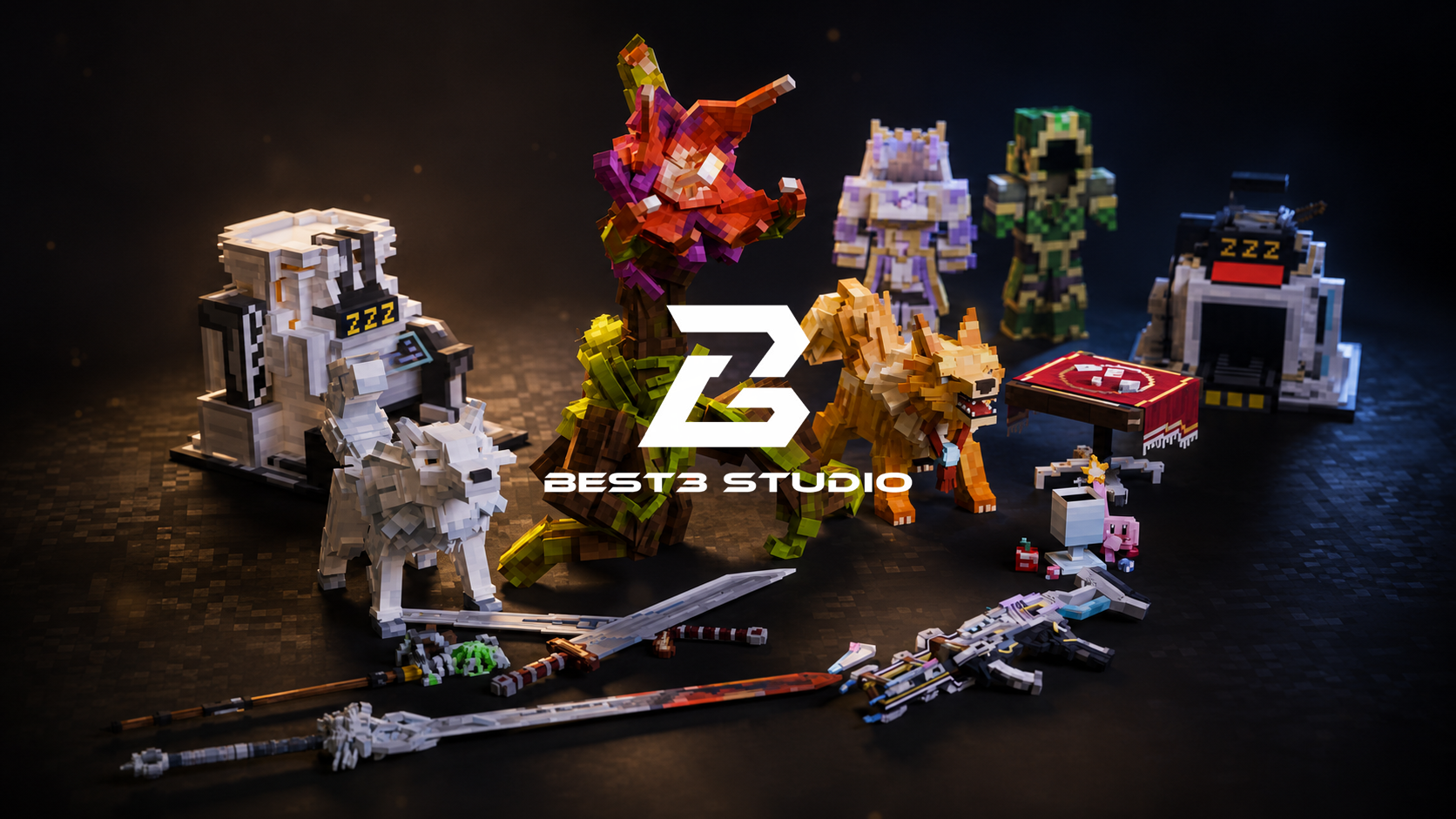 BEST3 Studio Blockbench 建模作品展示